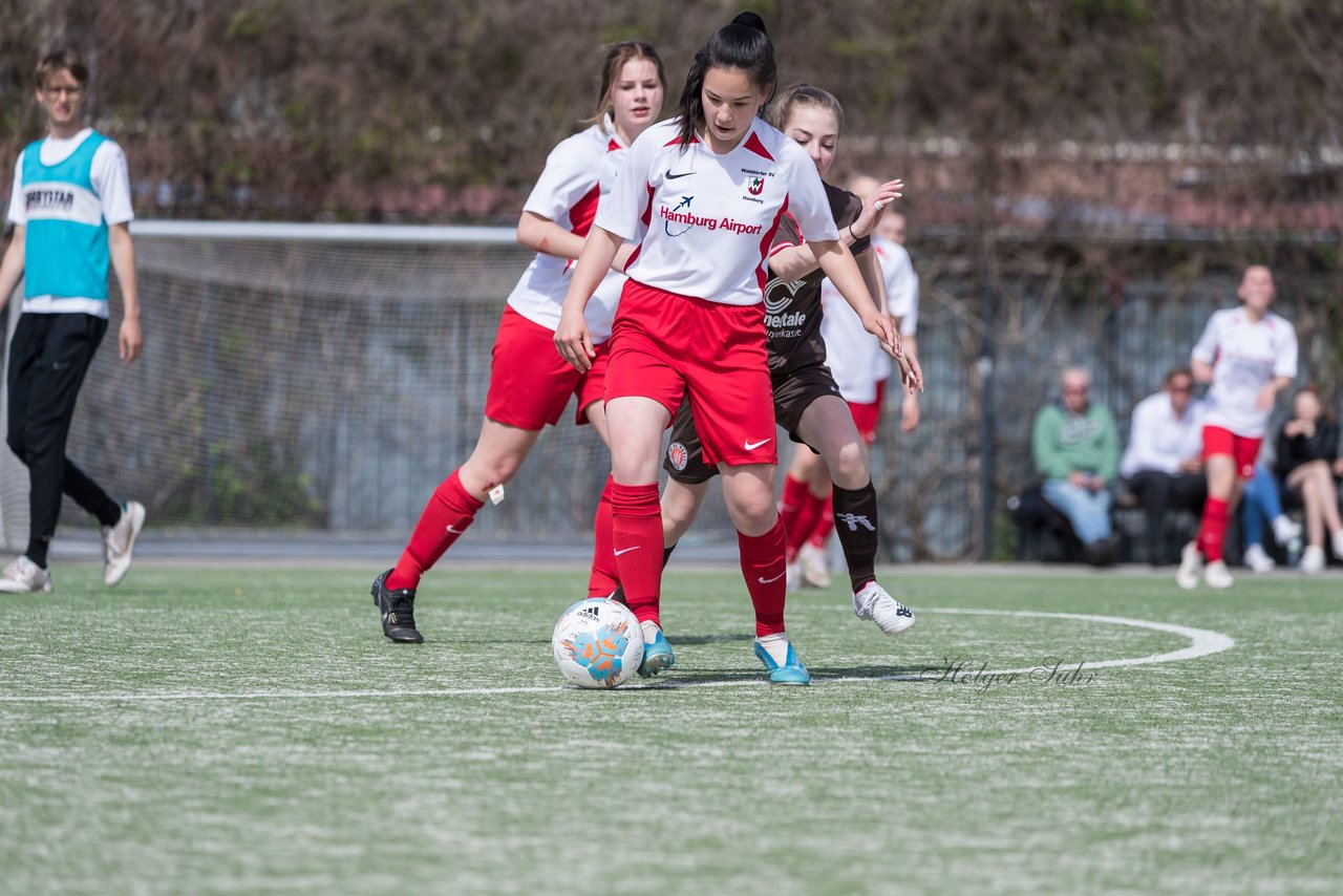 Bild 273 - wBJ St. Pauli - Walddoerfer : Ergebnis: 1:11